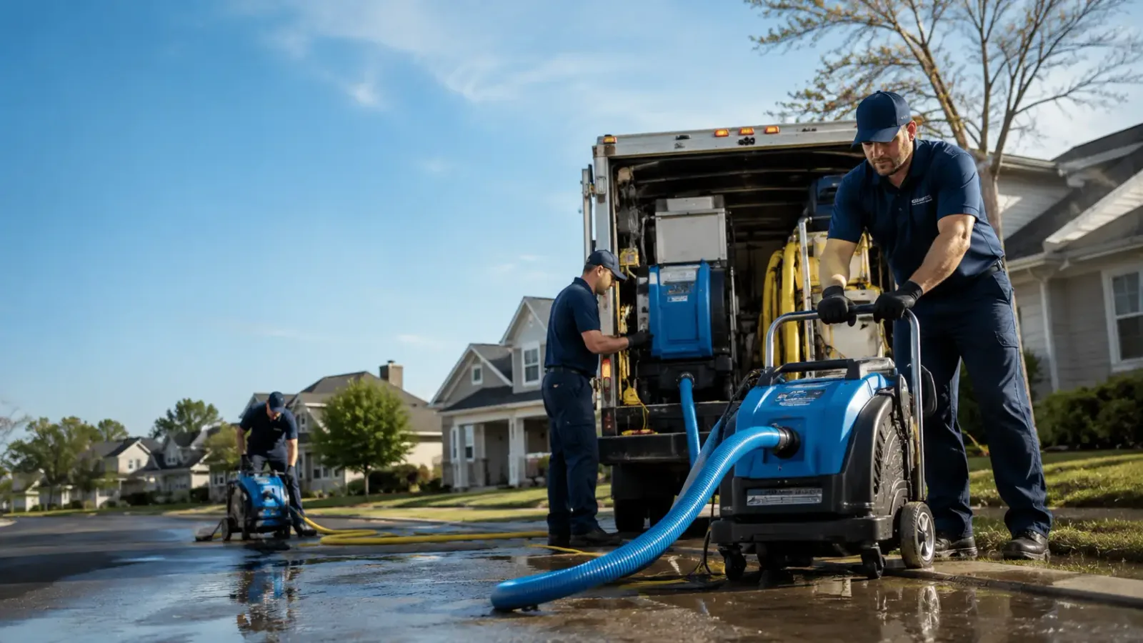 Flood Damage Cleanup in La Vernia, TX